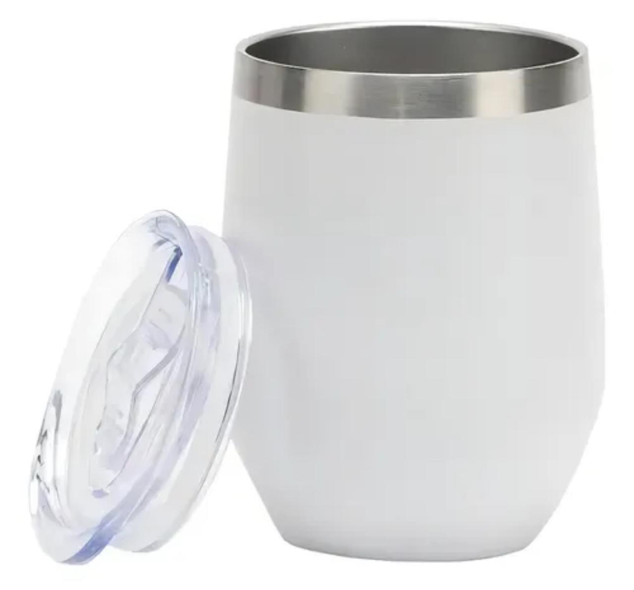 MUG ACERO INOXIDABLE OVALADO