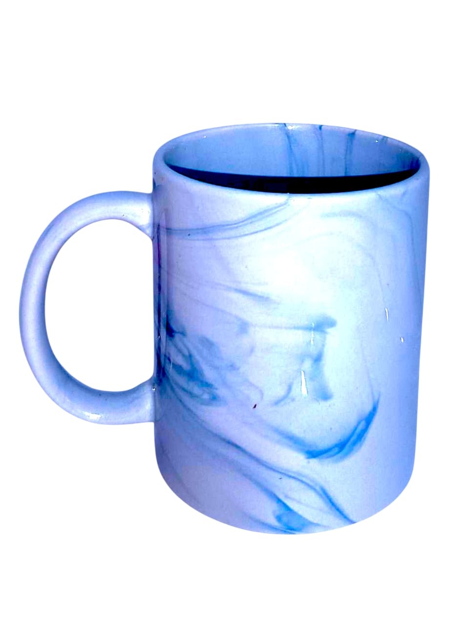MUG 11 OZ MARMOLIZADO AZUL