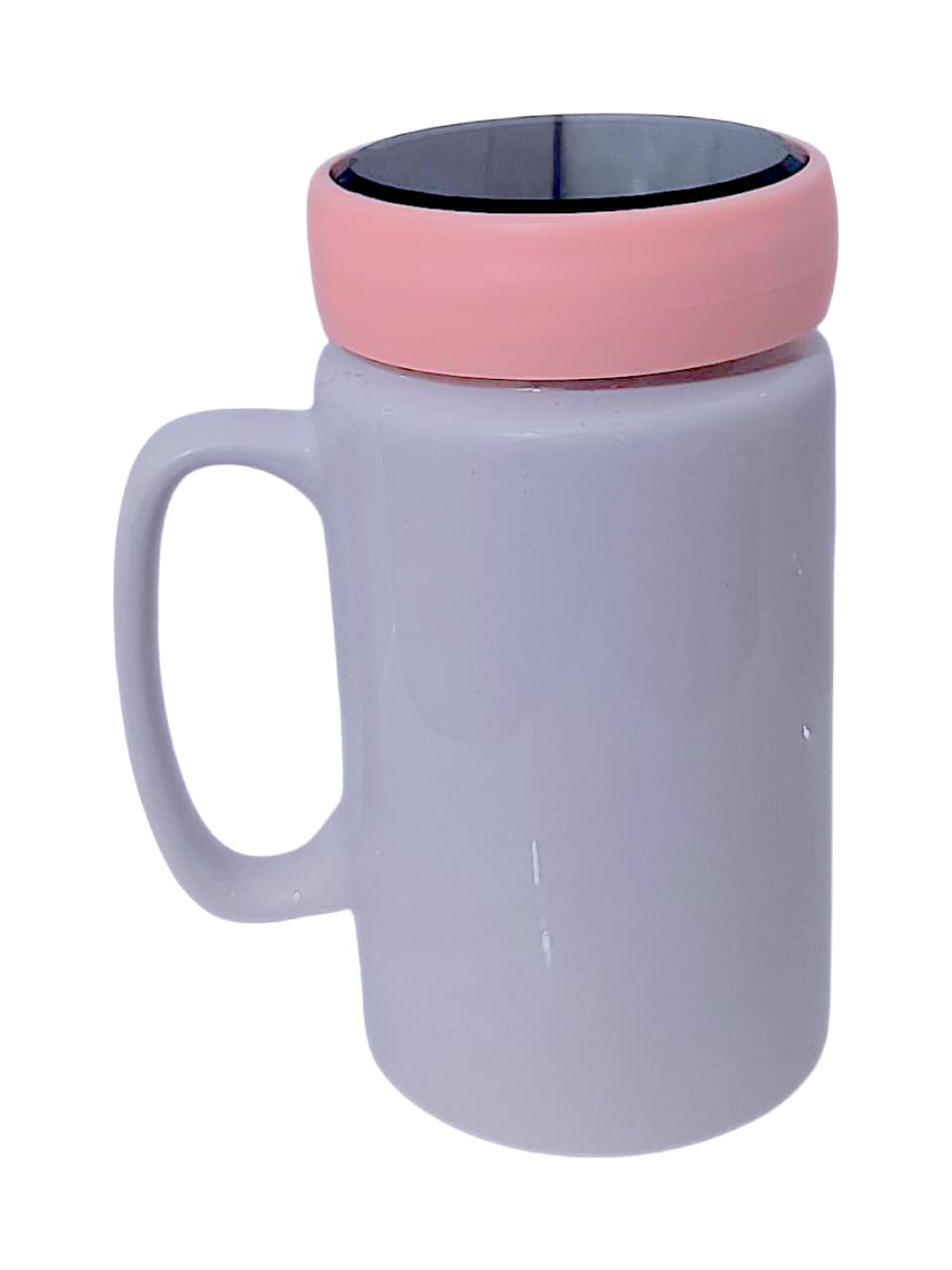 MUG TAPA ESPEJO ROSADO