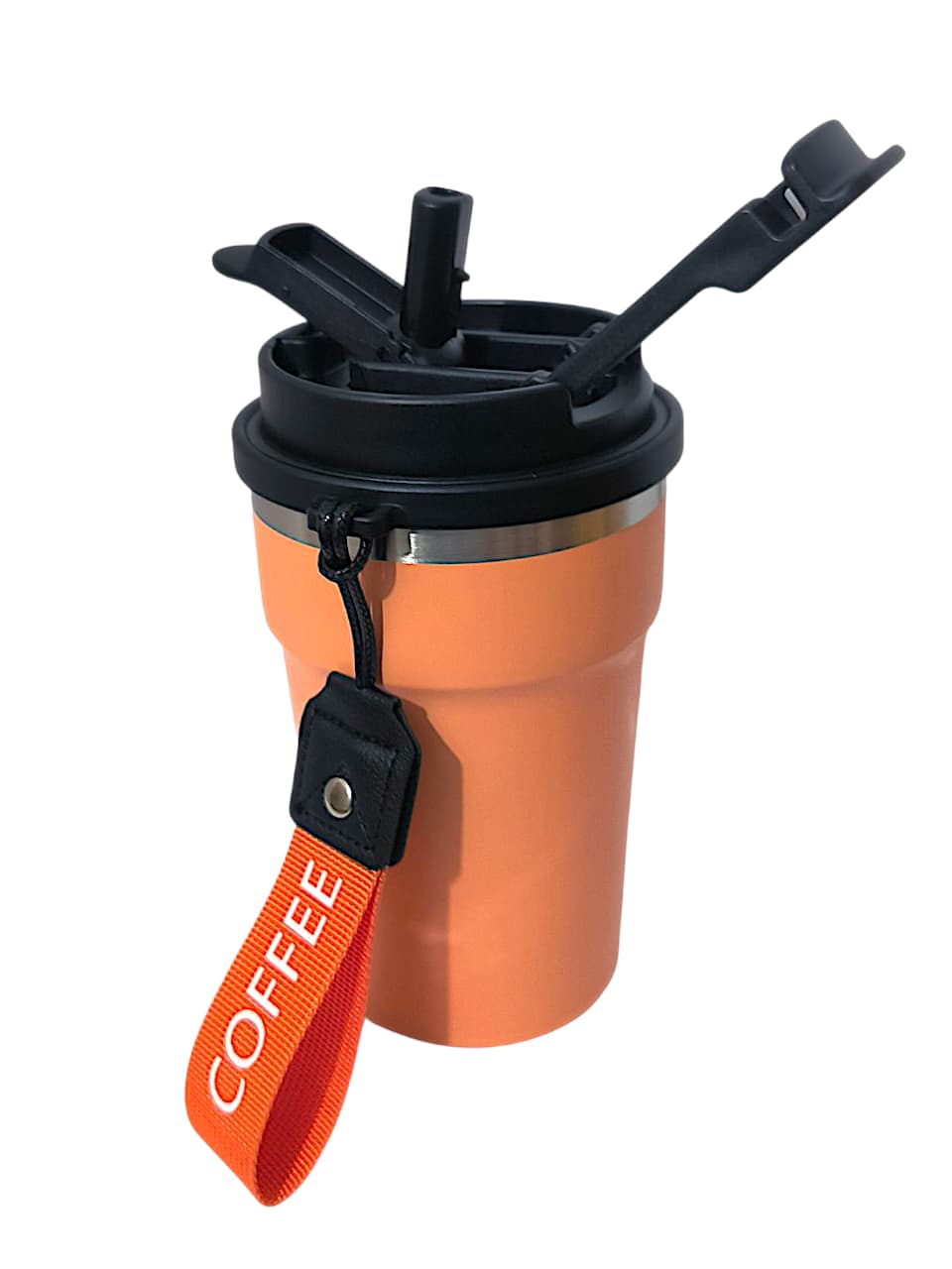 TERMO COFFIE NARANJA - NO SUBLIMABLE